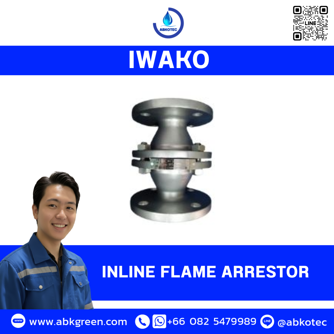 INLINE FLAME ARRESTOR