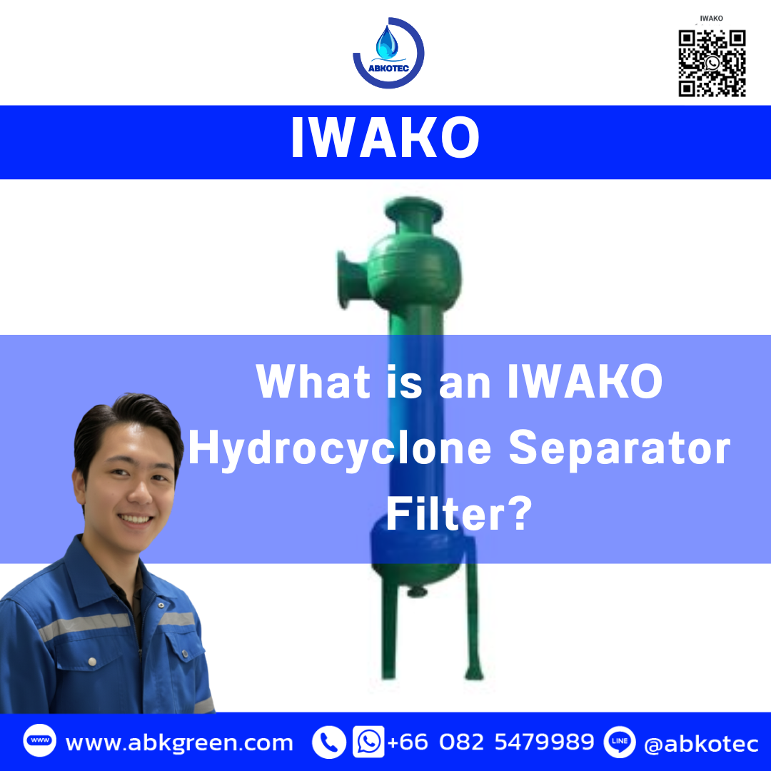 IWAKO Hydrocyclone Separator Filter