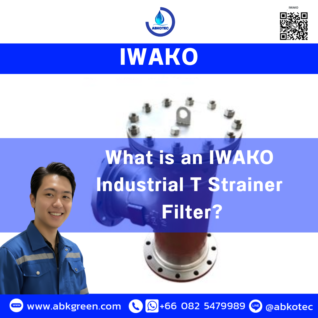 IWAKO Industrial T Strainer Filter