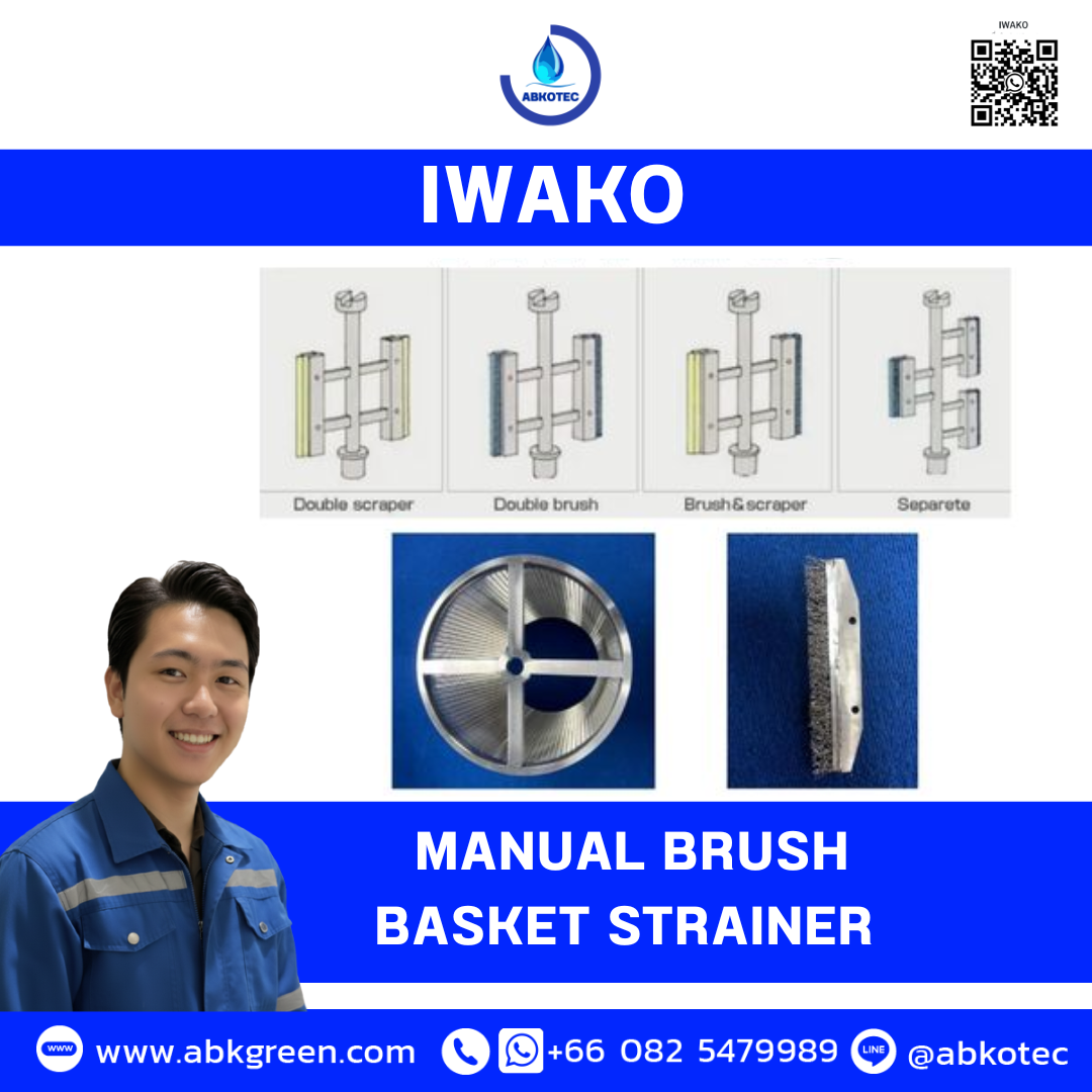 What is an IWAKO Industrial Automatic Basket Strainer