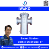 Basket Strainer Carbon Steel 8″