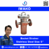 Basket Strainer Stainless Steel Size 5″