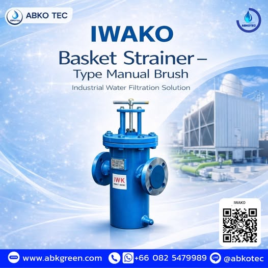 Basket Strainer with Manual Brush Washing